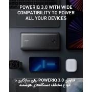 پاوربانک انکر مدل PowerCore III Elite A1291 ظرفیت 25600 میلی‌ آمپرساعت 2