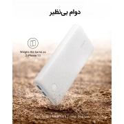 پاور بانک انکر مدل PowerCore Essential A1268 ظرفیت 20000 میلی آمپر ساعت- سفید 1