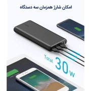 پاوربانک انکر 337 مدل A1277 ظرفیت 26800 میلی آمپر ساعت 4