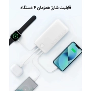 پاوربانک انکر 347 مدل PowerCore 40K A1377 ظرفیت 40000 میلی آمپر ساعت- سفید