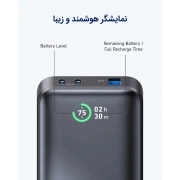 پاور بانک انکر 533 مدل PowerCore 30W A1256 ظرفیت 10000 میلی آمپر ساعت- رنگ نوک مدادی 7