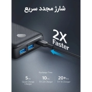 پاوربانک انکر مدل A1363 ظرفیت 20000 میلی آمپر ساعت 10