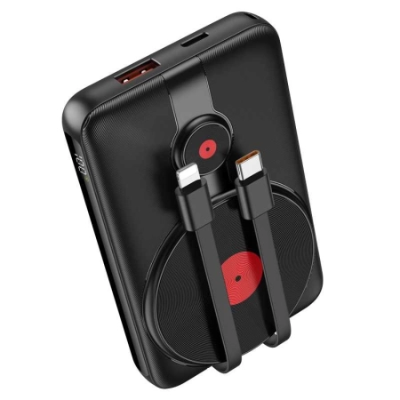 پاوربانک بی سیم گرین‌ لاین مدل MagSafe 2in1 ظرفیت 10000 میلی‌آمپر ساعت