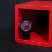 ساعت مچی زنانه G-SHOCK سایز متوسط مدل CASIO-GMA-S2100RB-1ADR