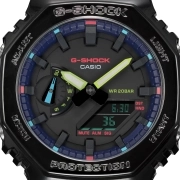 ساعت مچی مردانه G-SHOCK کاسیو مدل GA-2100RGB-1ADR 2