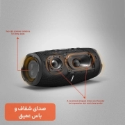 اسپیکر بلوتوثی قابل حمل JBL مدل Charge 5 - مشکی 9