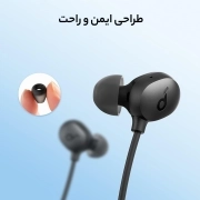 هندزفری بی‌سیم (نک بند بلوتوث) انکر مدل Soundcore Life U2i A3213H11 رنگ مشکی