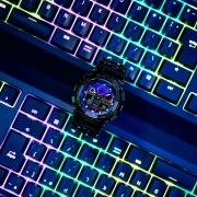 ساعت مچی مردانه G-SHOCK کاسیو مدل GA-100RGB-1ADR 7