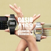 ساعت مچی کاسیو مدل CASIO-A168WEHB-1ADF