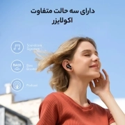 هندزفری بلوتوث (ایربادز بی‌سیم) انکر مدل Soundcore Life P2 Mini A3944011 رنگ مشکی