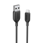 کابل USB-A به لایتنینگ انکر مدل PowerLine III lightning به طول 0.9 متر و پشتیبانی از توان 20 وات