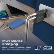 شارژر دیواری 140 وات پرومیت مدل GANCHARGE-140W به همراه کابل USB-C 1.8 متری 2