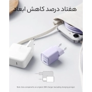 شارژر دیواری 30 وات انکر 511 مدل USB-C Nano 3- سفید 3