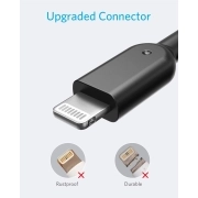 کابل شارژ سریع USB A به لایتنینگ انکر مدل Powerline II به طول 1.8 متر 3