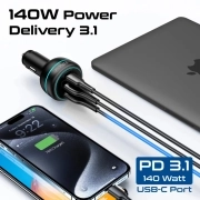 شارژر فندکی پرومیت مدل POWERDRIVE-230 با ظرفیت 230 وات 4