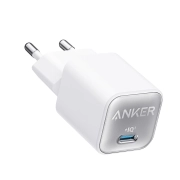 شارژر دیواری 30 وات انکر 511 مدل USB-C Nano 3- سفید