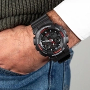 ساعت مچی مردانه کاسیو G-SHOCK مدل GA-100-1A4 2