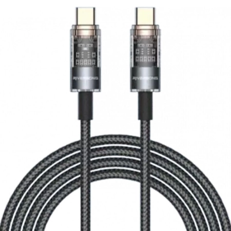 کابل شارژ TYPE-C به TYPE-C ریورسانگ مدل LOTUS 12 CT58 به طول 1 متر