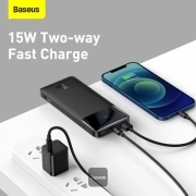 پاوربانک بیسوس مدل Bipow PPBD0500 با ظرفیت 10000mAh به همراه کابل 2