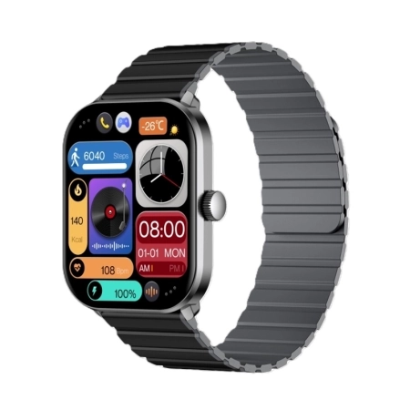 ساعت هوشمند گلوریمی مدل GS1 Pro 2024 - نقره ای