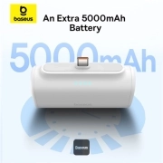 پاوربانک بیسوس مدل Compact Fast Charging ظرفیت 5000mAh - سفید 4