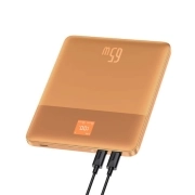 پاوربانک بیسوس مدل Blade 2 65W ظرفیت 12000mAh - نارنجی 4