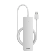 هاب 4 پورت بیسوس مدل BS-OH080 100cm - سفید