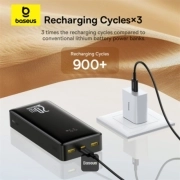 پاوربانک بیسوس مدل LiFePO4 20W ظرفیت 18400 میلی‌آمپرساعت 3