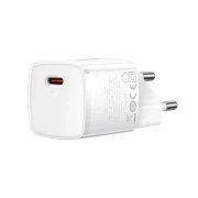شارژر دیواری بیسوس مدل Cube Pro Fast Charger 30W سفید 1