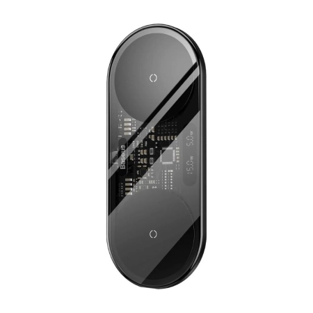 شارژر بی سیم بیسوس مدل Digital LED Display 2 in 1 20W