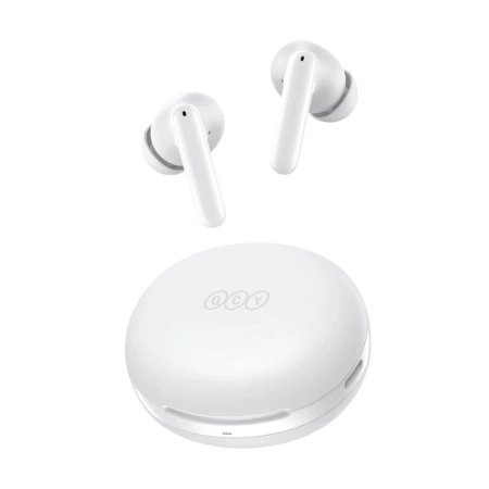 هندزفری بلوتوثی کیو سی وای مدل T13 ANC2 - سفید