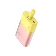 پاوربانک بیسوس مدل Popsicle 20W ظرفیت 5200mAh - زرد 2