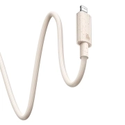 کابل شارژ سریع USB-C به لایتنینگ بیسوس مدل Habitat Series یک متر سبز 2