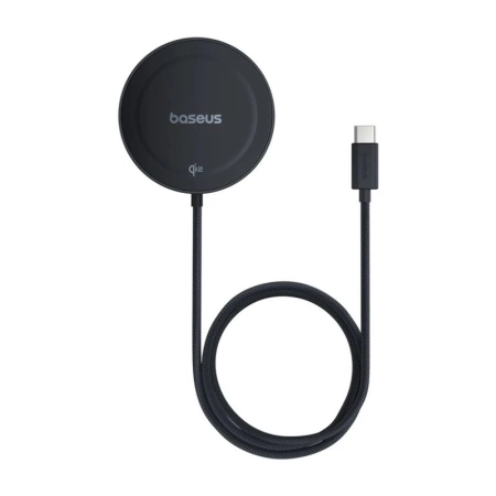 شارژر بی سیم بیسوس مدل Simple Mini4 Qi2 15W - مشکی