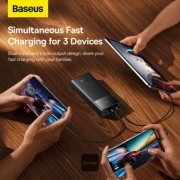 پاوربانک بیسوس مدل Star Lord PPXJ080001 ظرفیت 20000mAh - مشکی 3