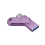 فلش مموری سن دیسک مدل ULTRA DUAL DRIVE GO ظرفیت 128GB- بنفش