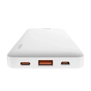 پاوربانک بیسوس مدل Airpow PPQD090002 ظرفیت 10000mAh - سفید 1