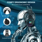 هدفون گیمینگ اونیکوما مدل X15 PRO - مشکی 1