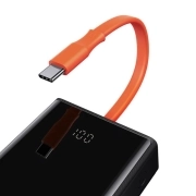 پاوربانک بیسوس مدل Elf 65W PPJL000001 ظرفیت 20000mAh - مشکی 3