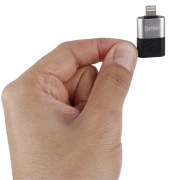 مبدل USB-A به لایتنینگ ارلدام مدل ET-OT74 - نقره ای