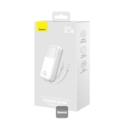 پاوربانک بیسوس مدل Comet PPMD020102 ظرفیت 20000mAh همراه با کابل - سفید 6