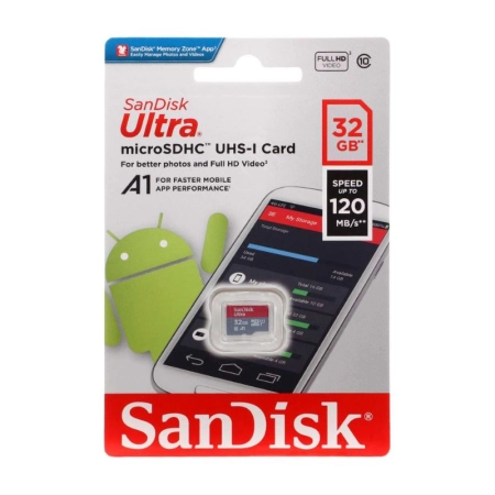 کارت حافظه‌ microSDHC سن دیسک مدل ULTRA ظرفیت 32GB