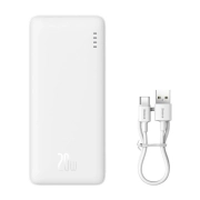 پاوربانک بیسوس مدل Airpow PPQD090102 ظرفیت 30000mAh - سفید