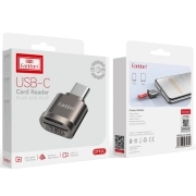 مبدل کارت اس دی به USB-C ارلدام مدل ET-OT92C - خاکستری 3