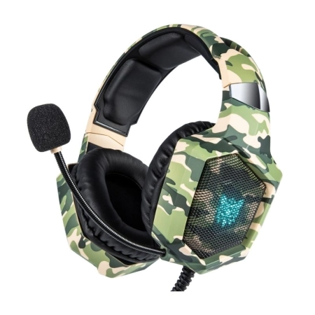 هدفون گیمینگ اونیکوما مدل K8 - سبز استتاری