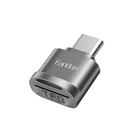 مبدل کارت اس دی به USB-C ارلدام مدل ET-OT92C - خاکستری