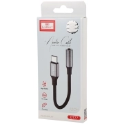 مبدل جک 3.5 میلی‌متری به USB-C ارلدام مدل ET-OT77 - خاکستری 4