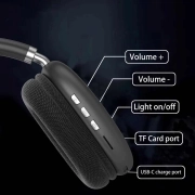 هدفون بلوتوثی ارلدام مدل ET-BH102 - مشکی 3