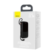 پاوربانک بیسوس مدل Qpow PRO PPQD060101 ظرفیت 10000mAh - مشکی 2