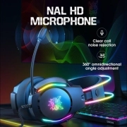 هدفون گیمینگ اونیکوما مدل X26 - مشکی 2